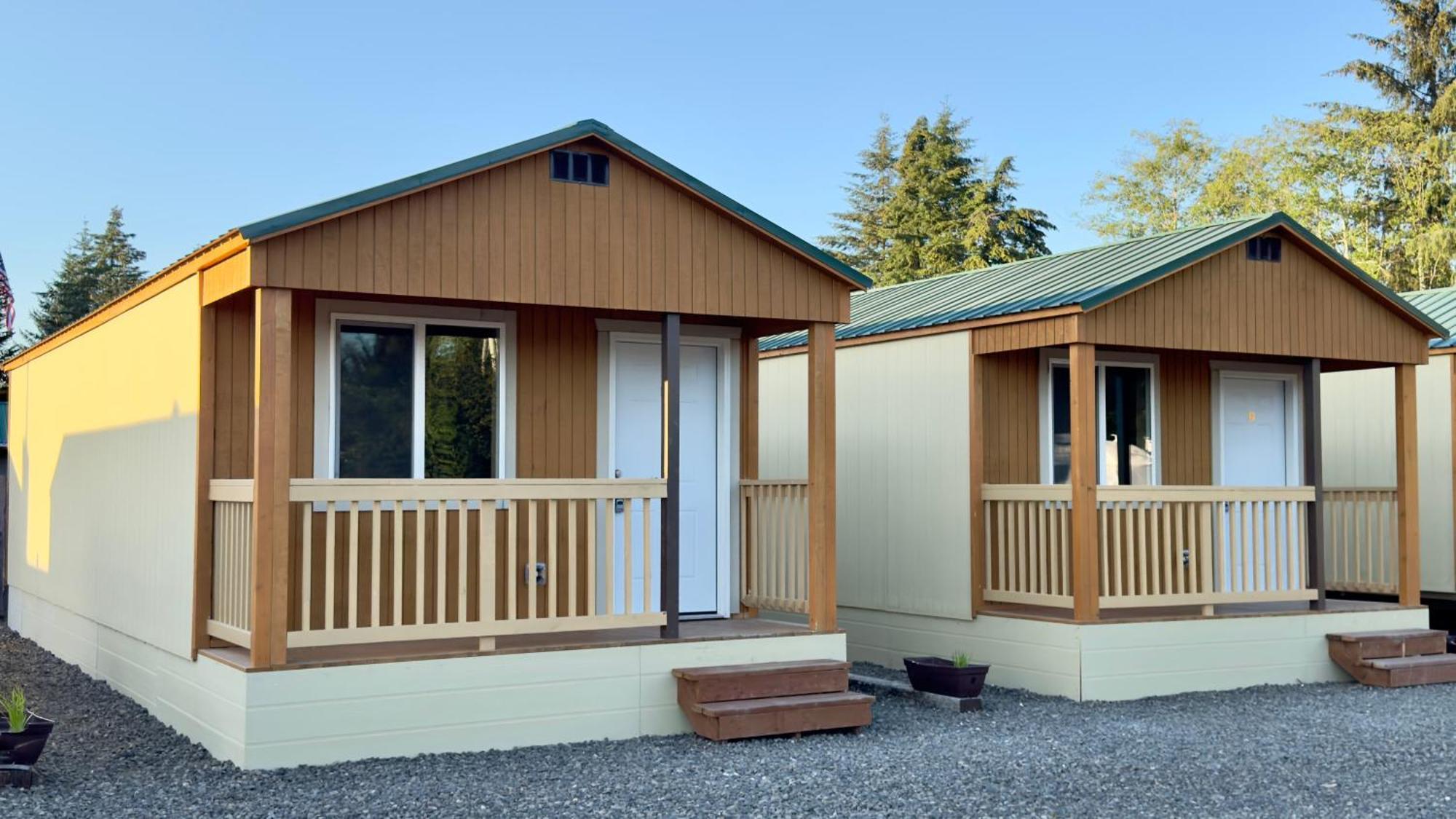 Far West Cabin-Tiny Homes Rental Forks Kültér fotó